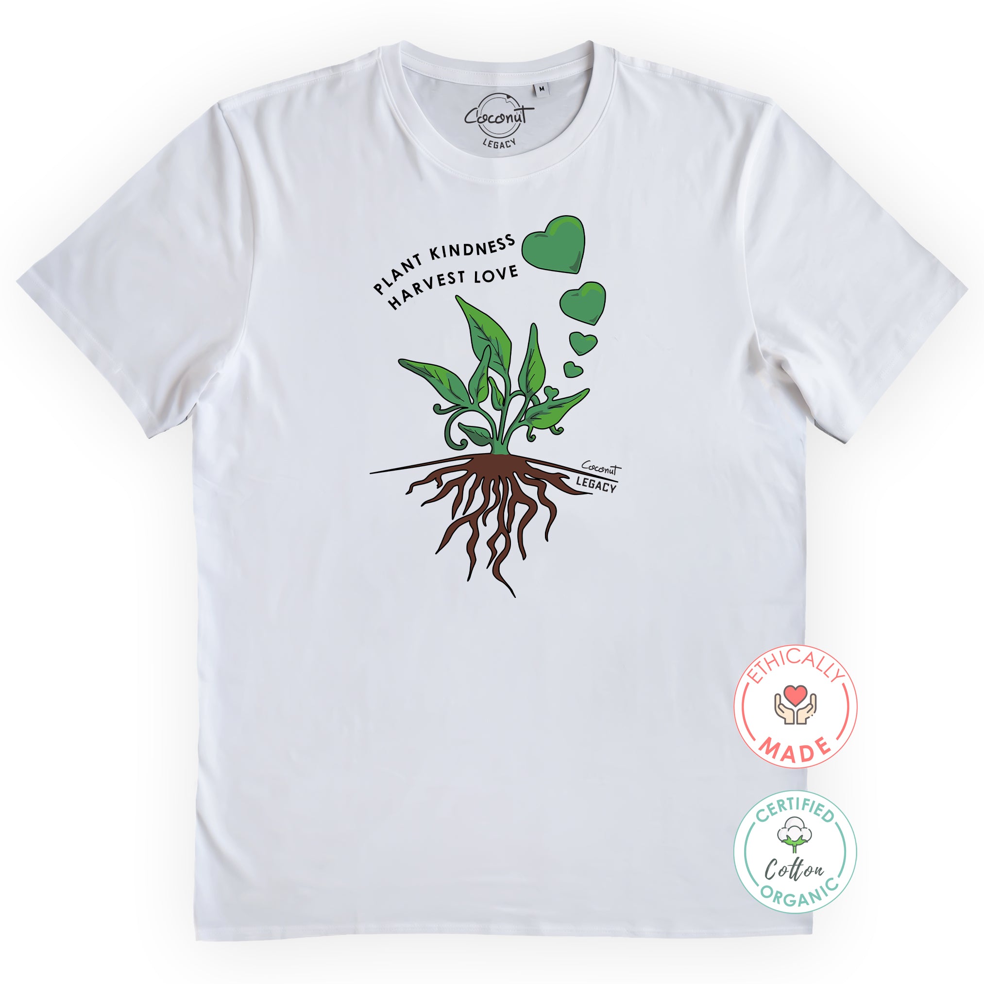 Plant Kindness Harvest Love Organic Tee