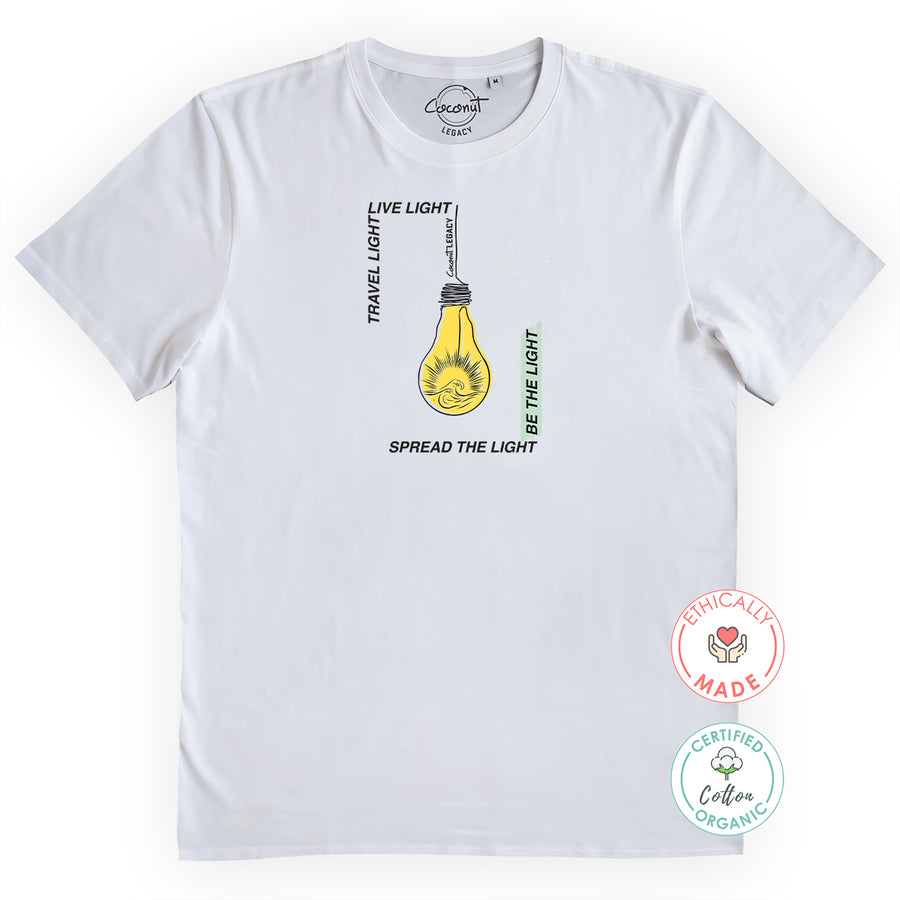 Be The Light Organic Tee