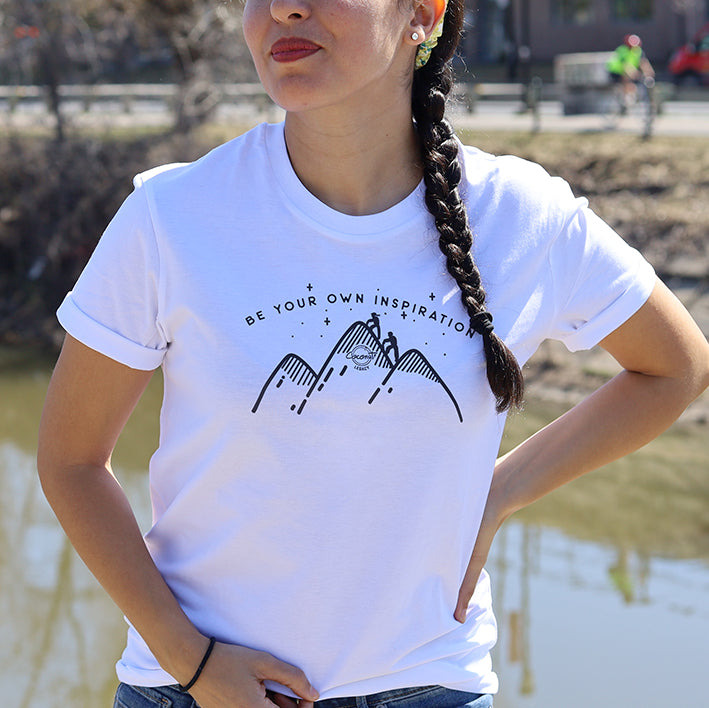 Be Your Own Inspiration Organic Tee By Manal