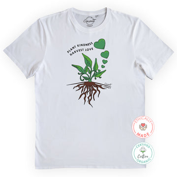Plant Kindness Harvest Love Organic Tee