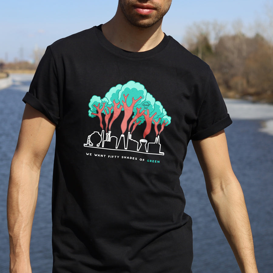 We Want Fifty Shades Of Green Organic Tee